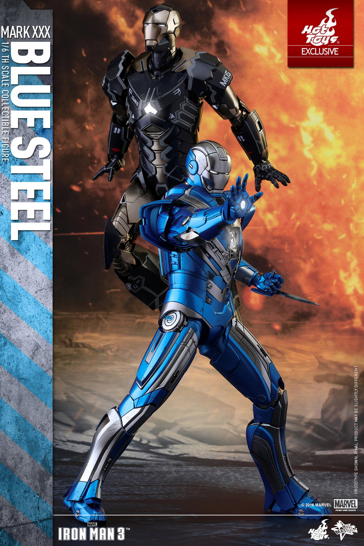 Iron Man 3 - Mark 30 Blue Steel image 6