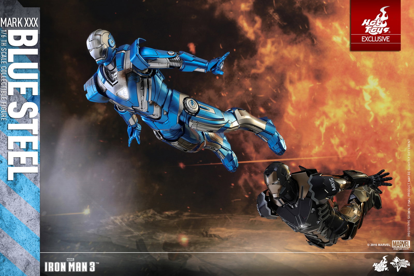 Iron Man 3 - Mark 30 Blue Steel image 7
