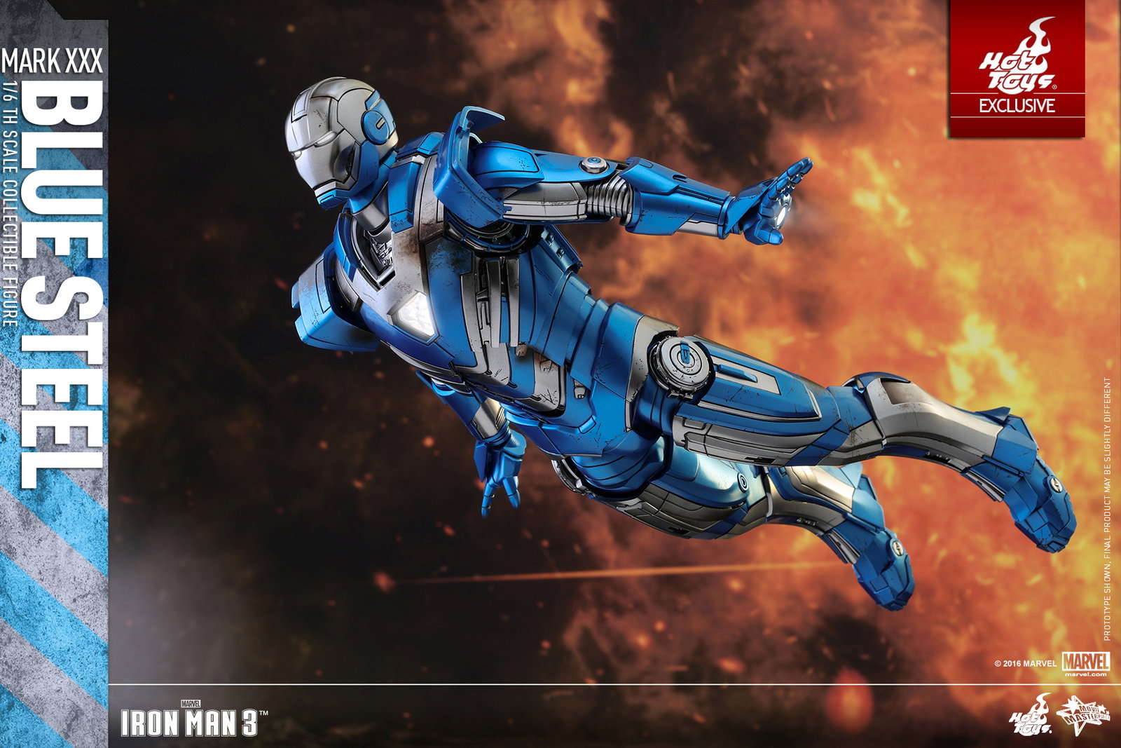 Iron Man 3 - Mark 30 Blue Steel image 9