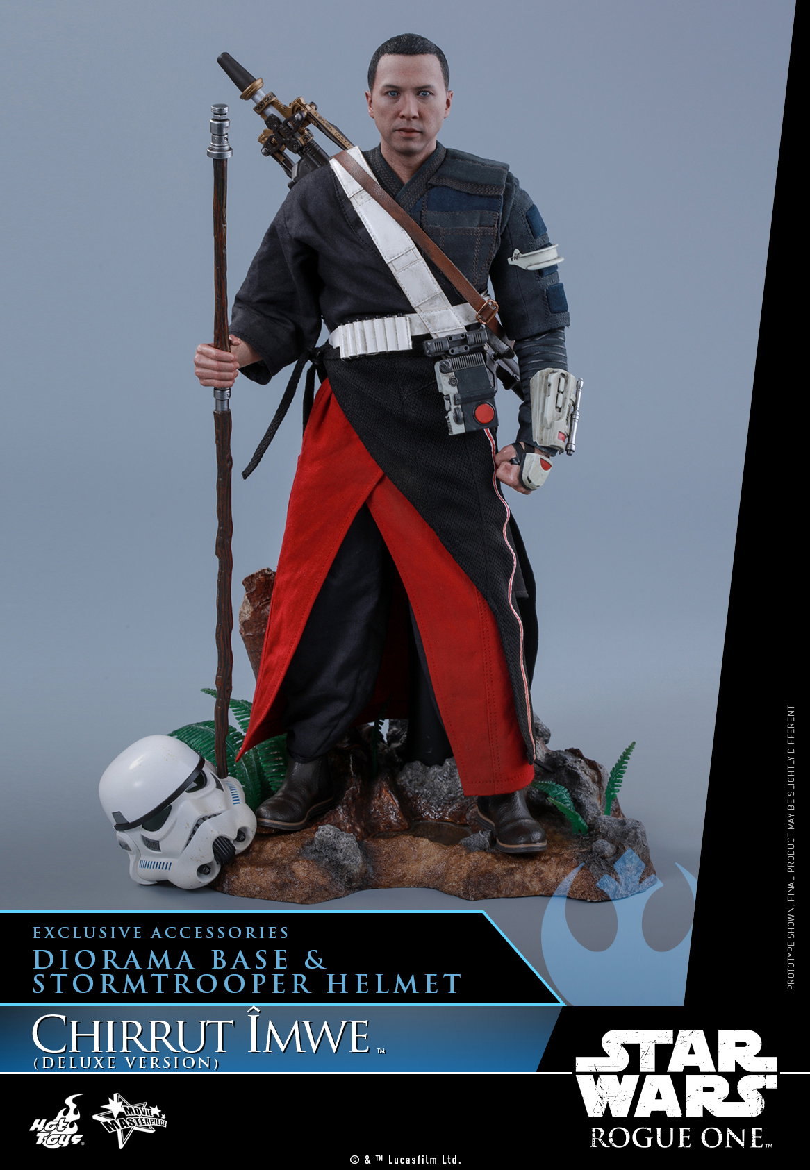 Rogue One: A Star Wars Story - Chirrut Imwe [With Bonus Accessory] image 2