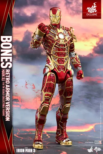 Iron Man 3 - Mark 41 Bones (Retro Armor Version)