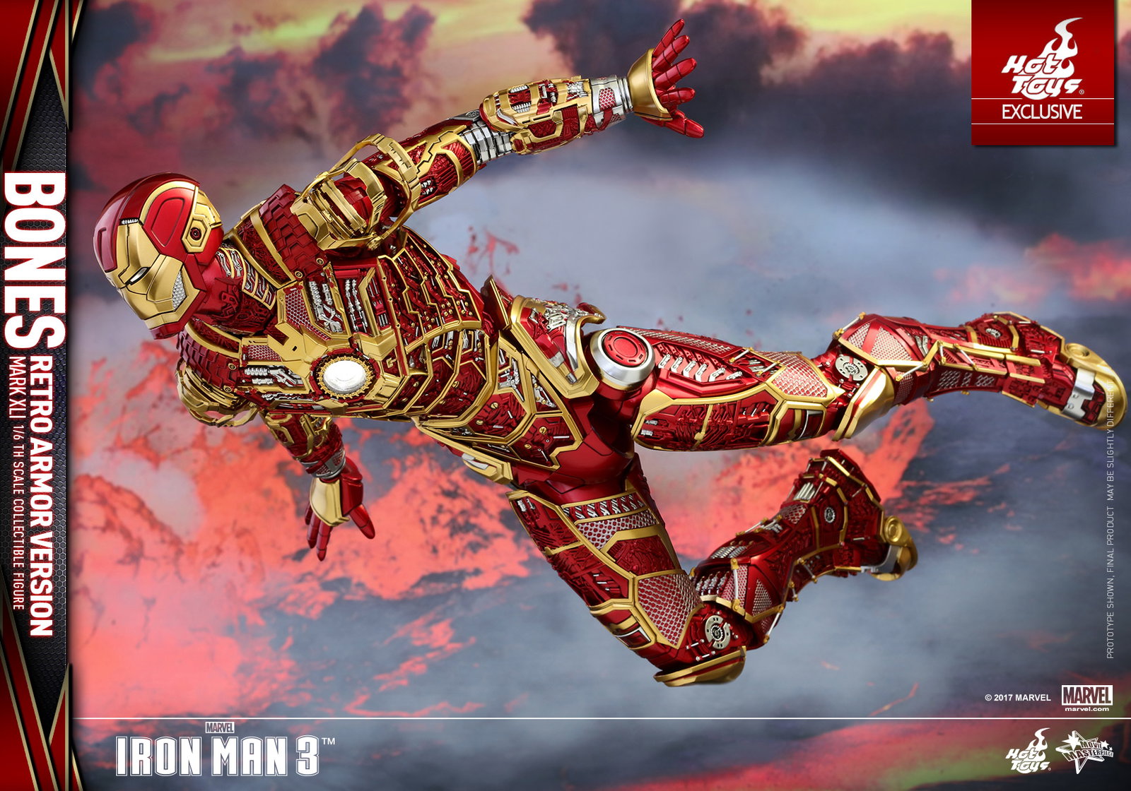 Iron Man 3 - Mark 41 Bones (Retro Armor Version) image 10