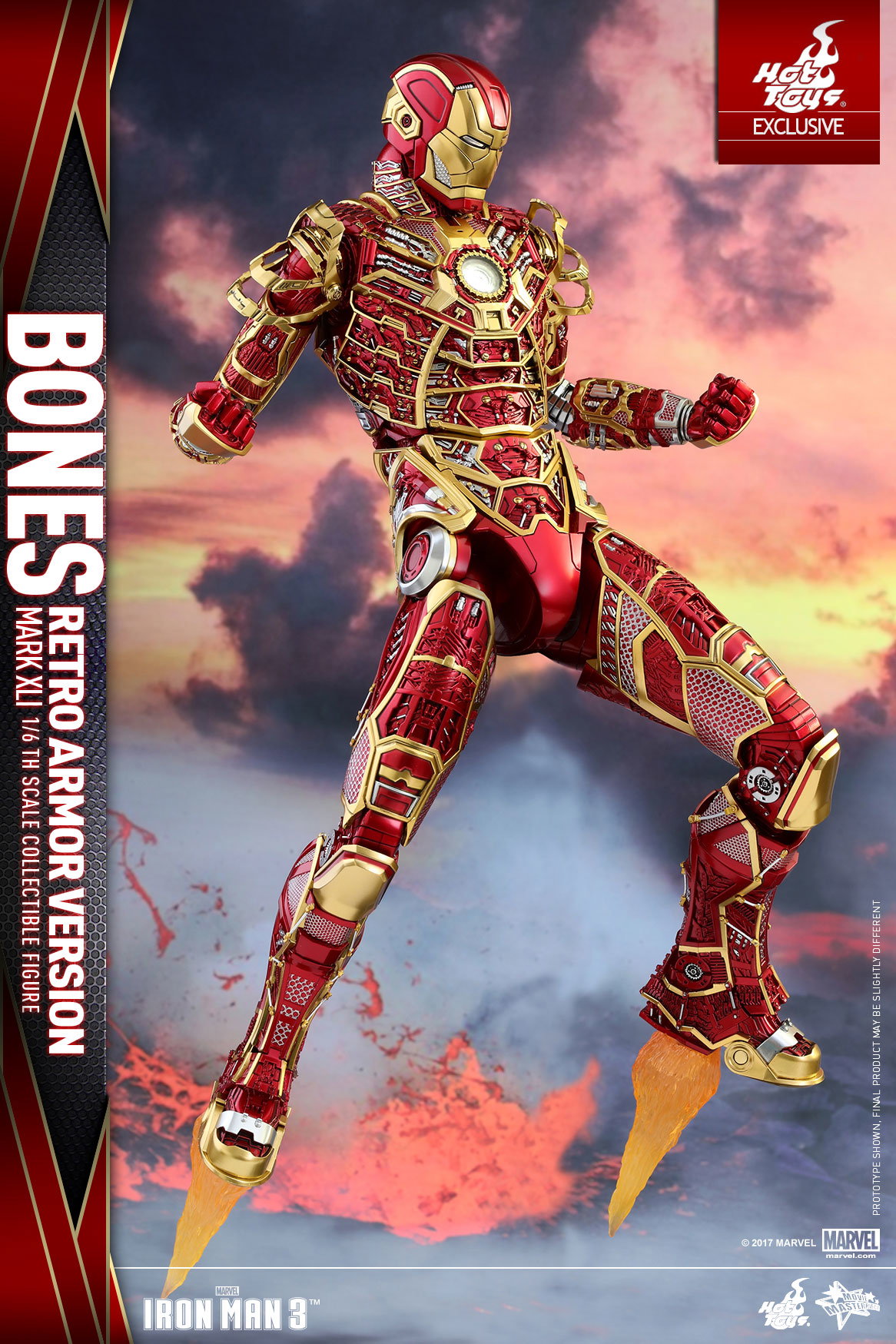 Iron Man 3 - Mark 41 Bones (Retro Armor Version) image 4