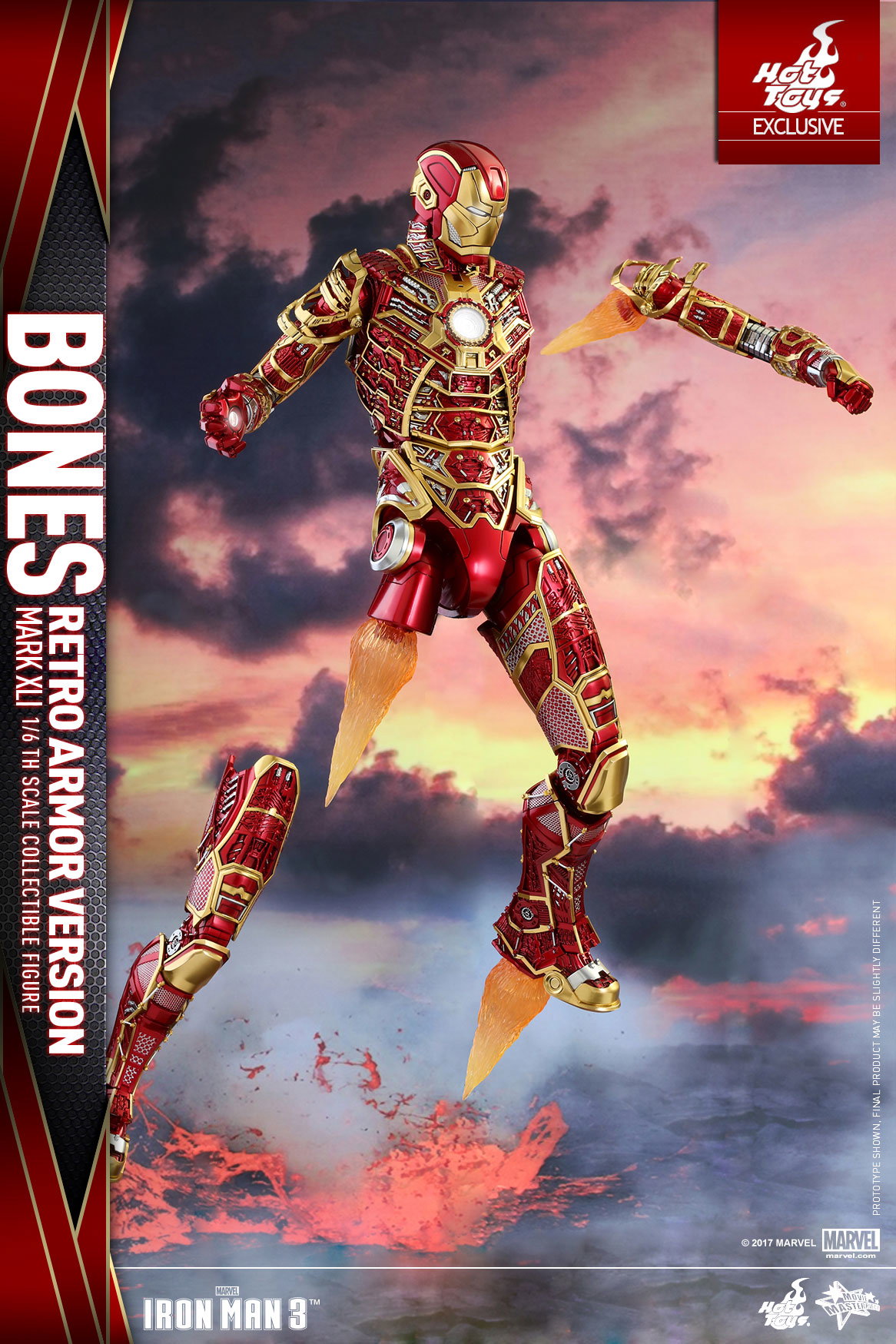 Iron Man 3 - Mark 41 Bones (Retro Armor Version) image 5