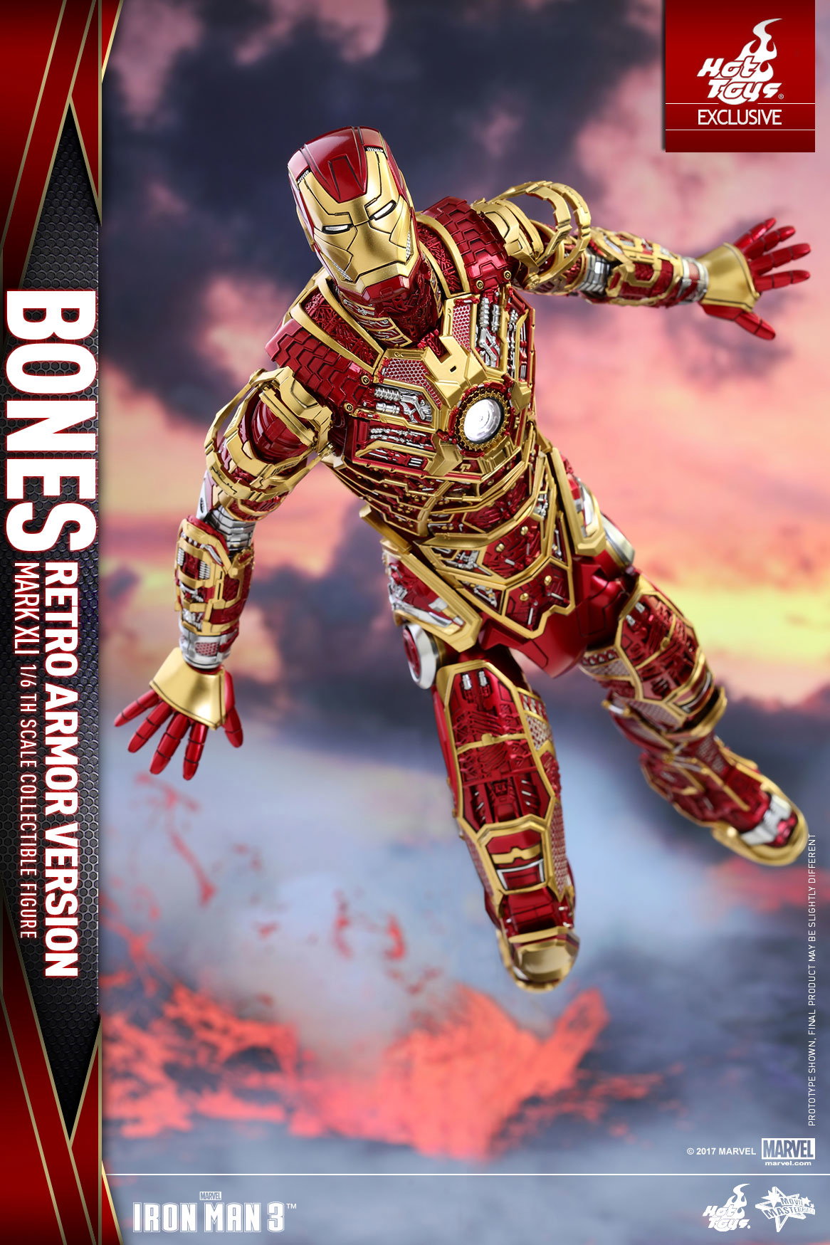 Iron Man 3 - Mark 41 Bones (Retro Armor Version) image 6