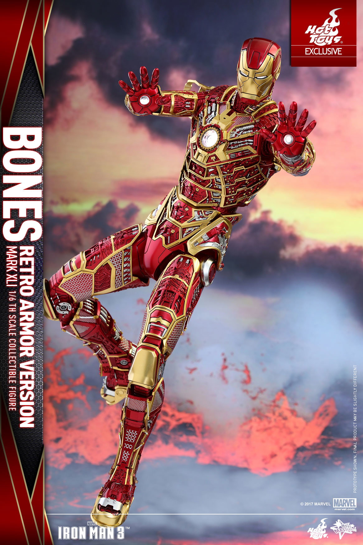 Iron Man 3 - Mark 41 Bones (Retro Armor Version) image 7