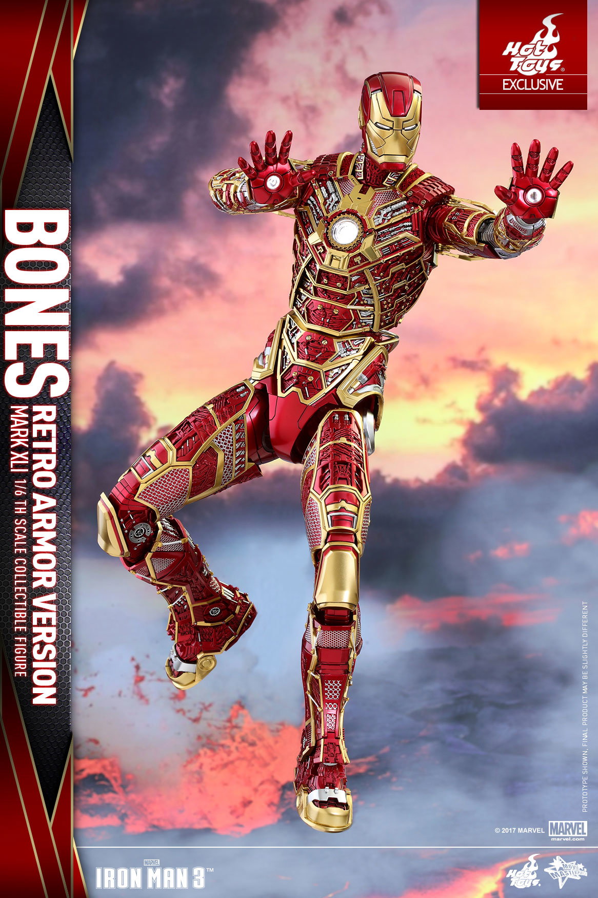 Iron Man 3 - Mark 41 Bones (Retro Armor Version) image 8