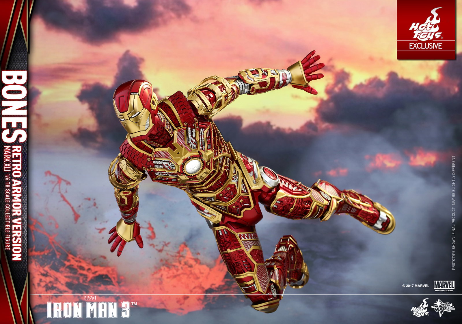 Iron Man 3 - Mark 41 Bones (Retro Armor Version) image 9