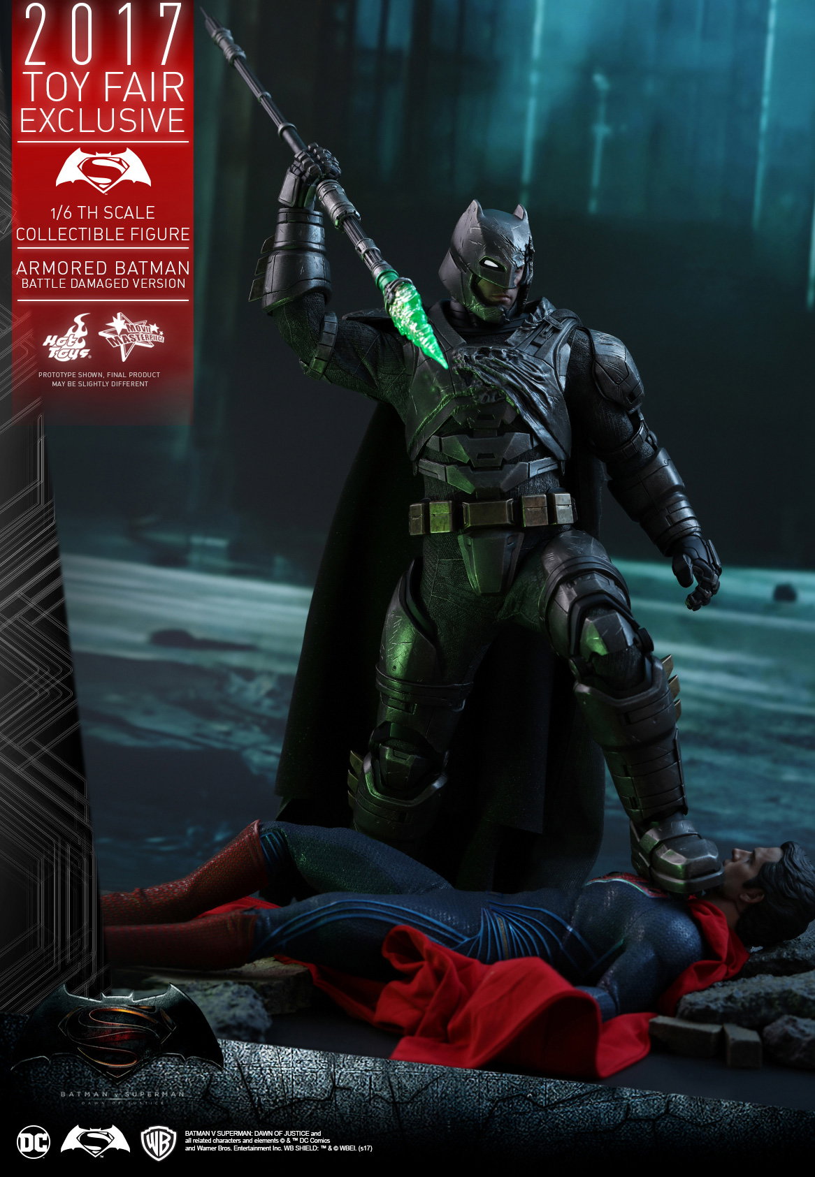 Batman v Superman Dawn of Justice - Armored Batman (Battle Damaged Version) image 2
