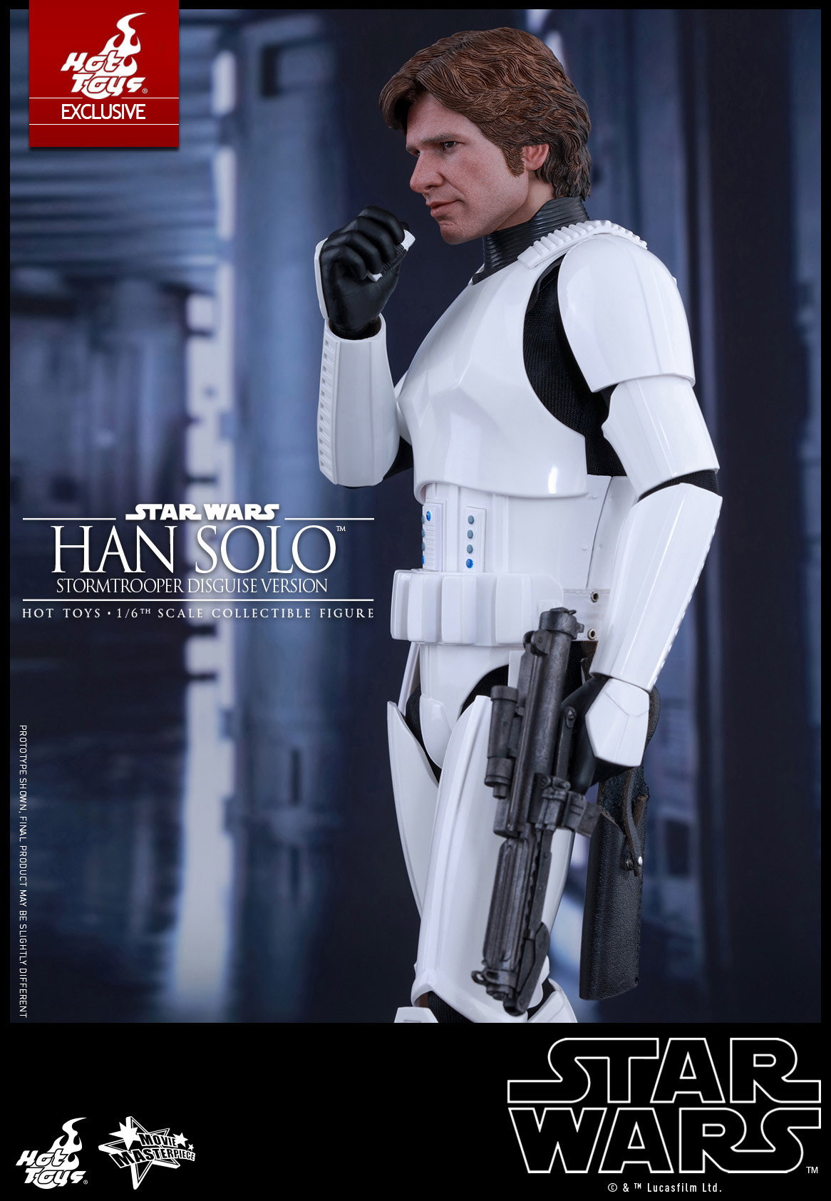 Star Wars / Episode IV A New Hope - Han Solo (Stormtrooper Disguise Version) image 6