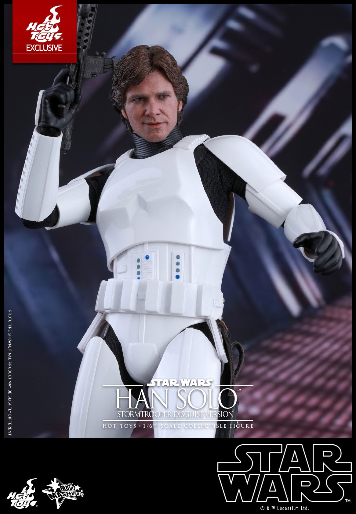 Star Wars / Episode IV A New Hope - Han Solo (Stormtrooper Disguise Version) image 7