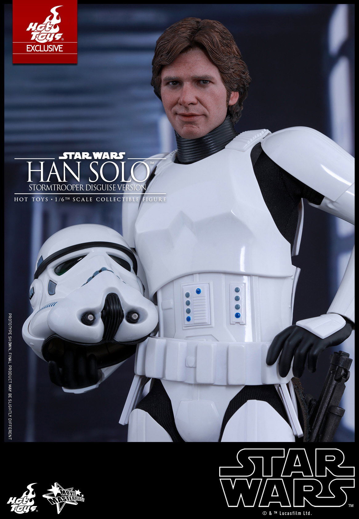 Star Wars / Episode IV A New Hope - Han Solo (Stormtrooper Disguise Version) image 8
