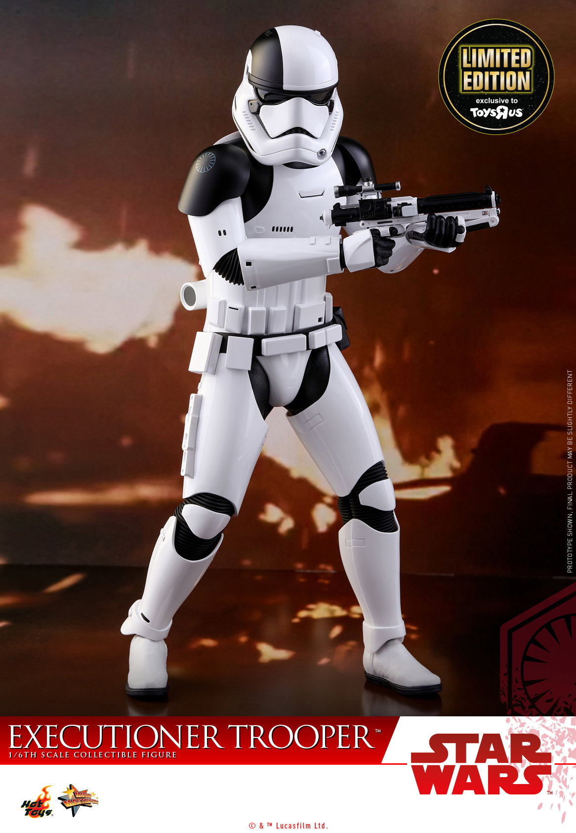 Star Wars The Last Jedi - First Order Stormtrooper Executioner (Toys“R”Us Exclusive Version) image 4