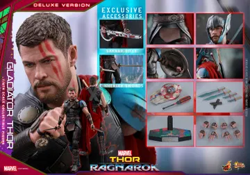 Thor: Ragnarok - Thor (Gladiator Version) [With Bonus Accessories]