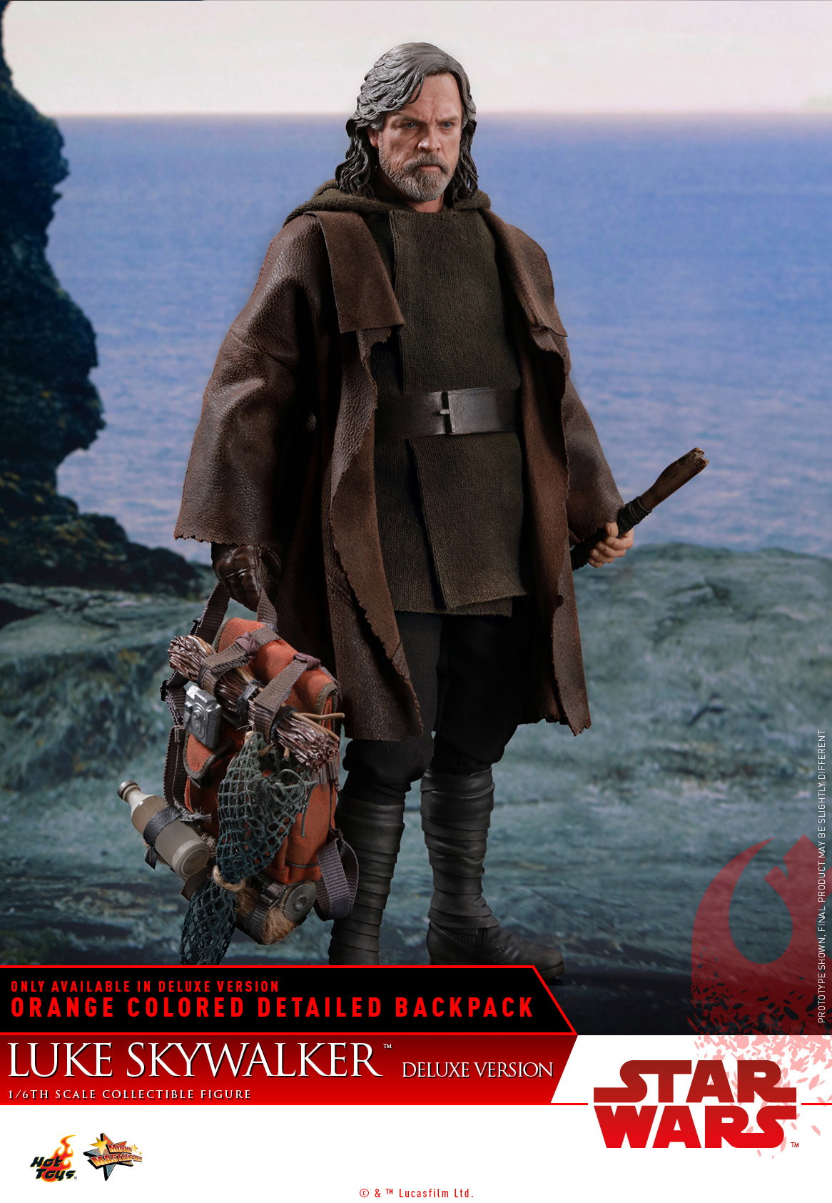 Star Wars The Last Jedi - Luke Skywalker [With Bonus Accessories] image 2
