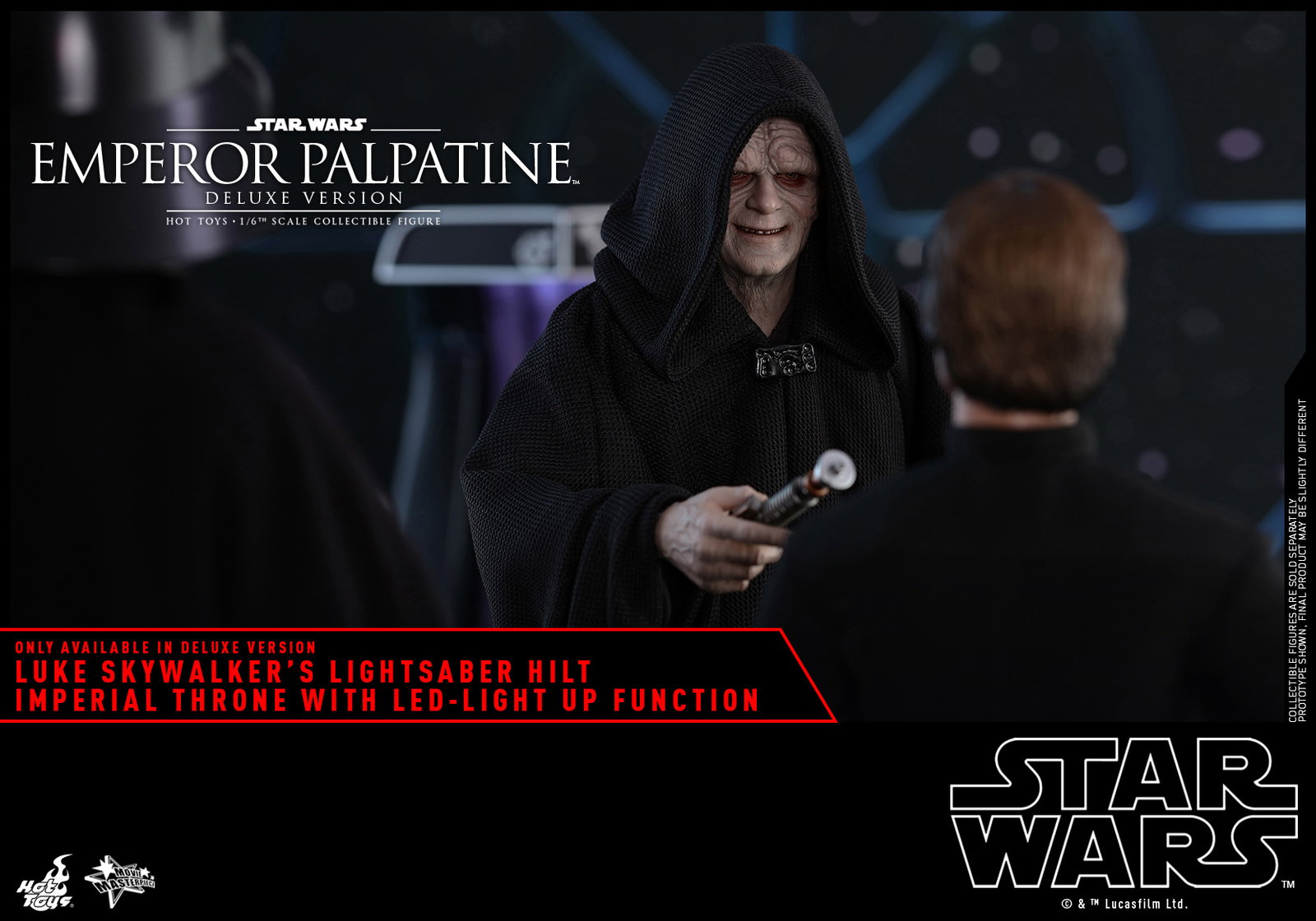 Star Wars / Episode VI Return Of The Jedi - Emperor Palpatine [With Bonus Accessories] image 7