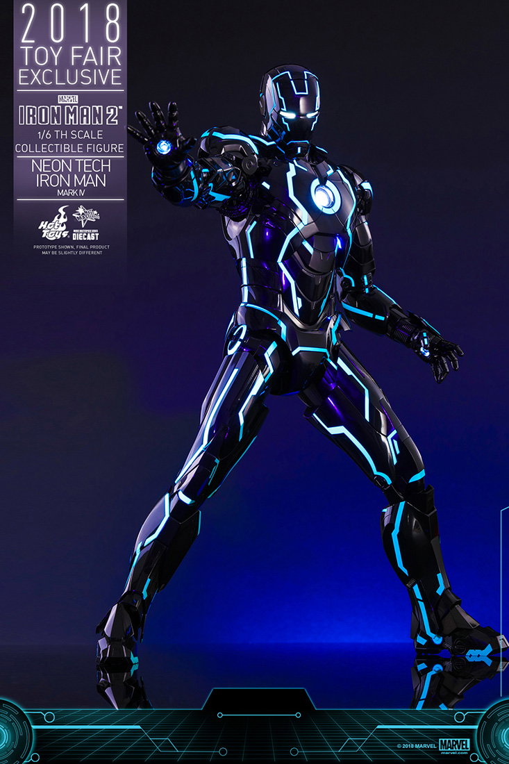 Iron Man 2 - Mark 4 (Neon Tech Version) image 1