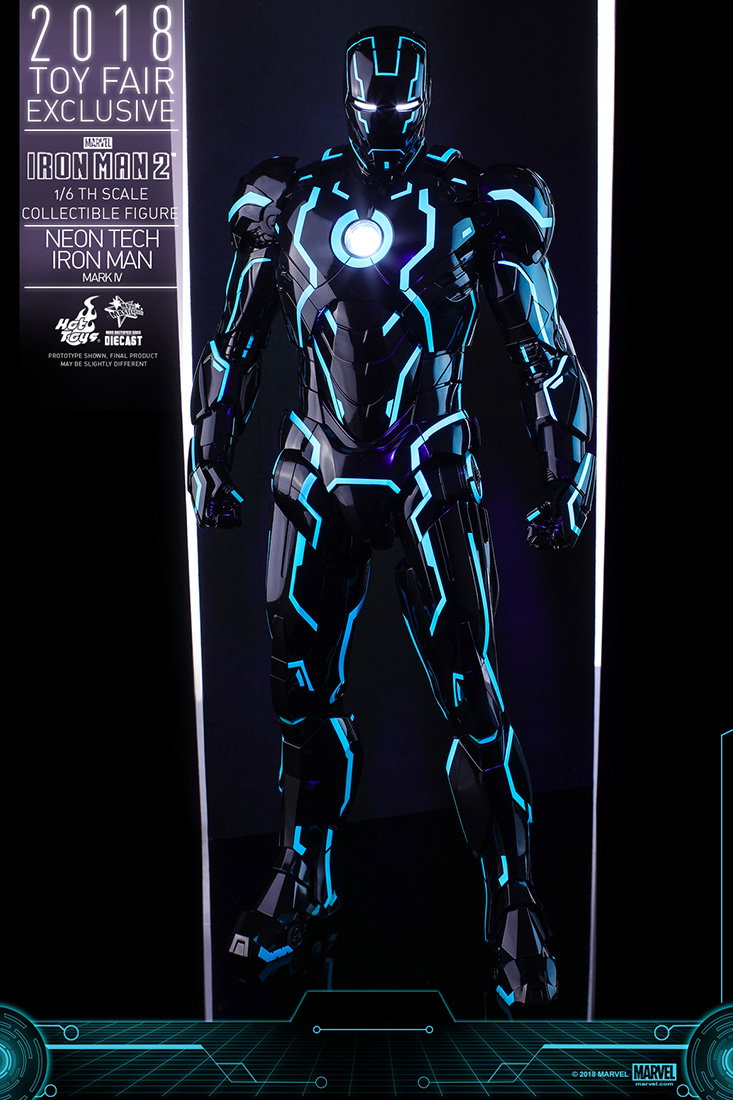 Iron Man 2 - Mark 4 (Neon Tech Version) image 2