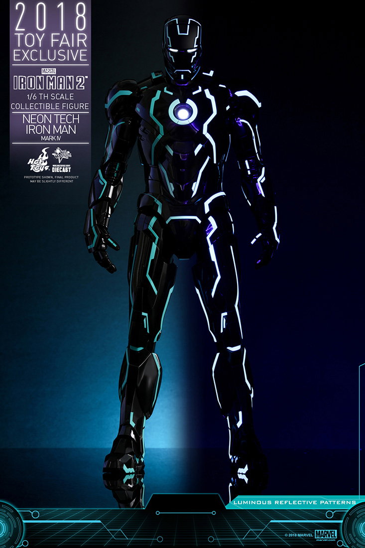 Iron Man 2 - Mark 4 (Neon Tech Version) image 3