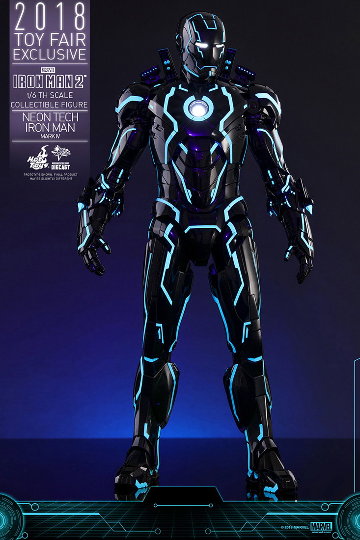 Iron Man 2 - Mark 4 (Neon Tech Version) image 6