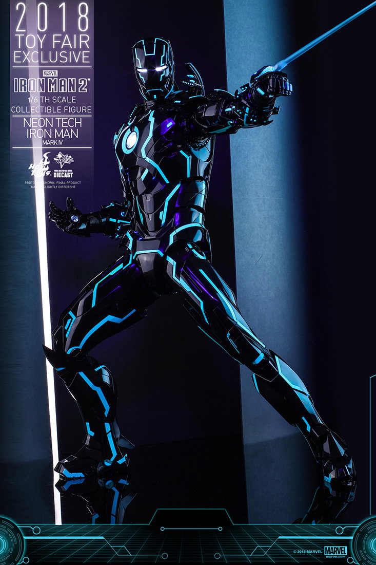 Iron Man 2 - Mark 4 (Neon Tech Version) image 7