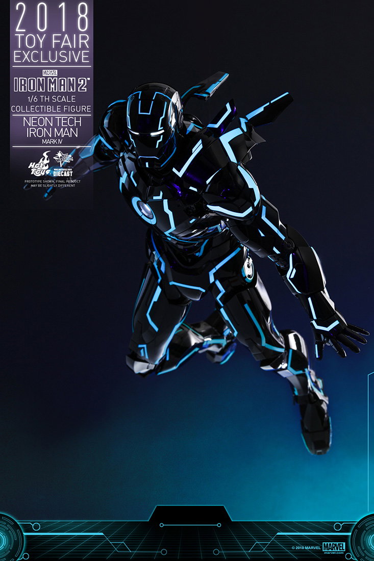Iron Man 2 - Mark 4 (Neon Tech Version) image 8