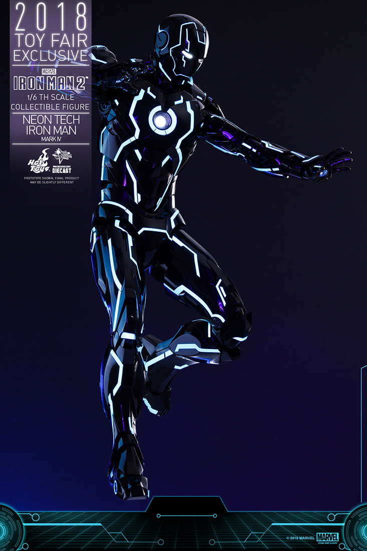 Iron Man 2 - Mark 4 (Neon Tech Version) image 9