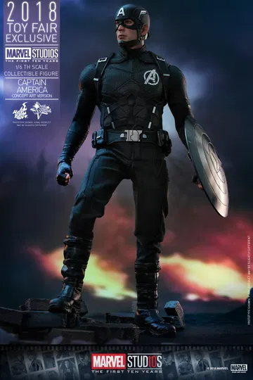 Marvel Studios: The First Ten Years - Captain America (Concept Art Version)