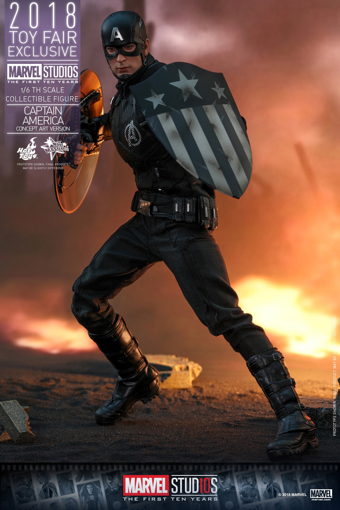 Marvel Studios: The First Ten Years - Captain America (Concept Art Version) image 2