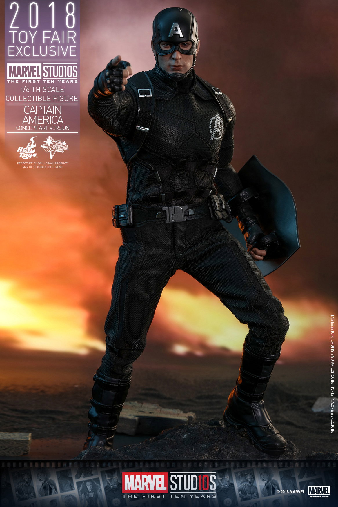 Marvel Studios: The First Ten Years - Captain America (Concept Art Version) image 3