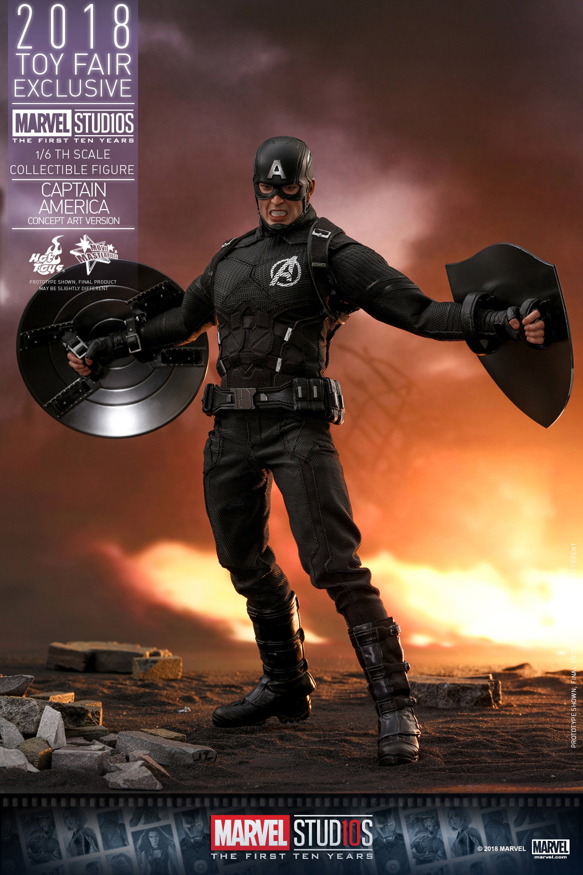 Marvel Studios: The First Ten Years - Captain America (Concept Art Version) image 8