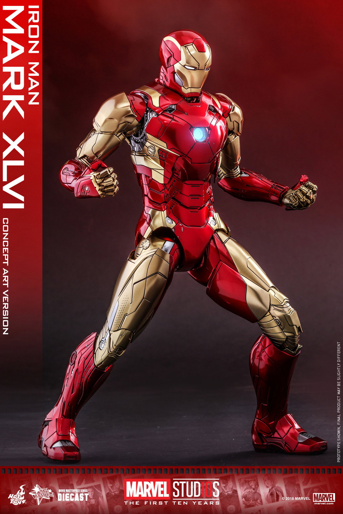 Marvel Studios: The First Ten Years - Iron Man Mark 46 (Concept Art Version) image 10