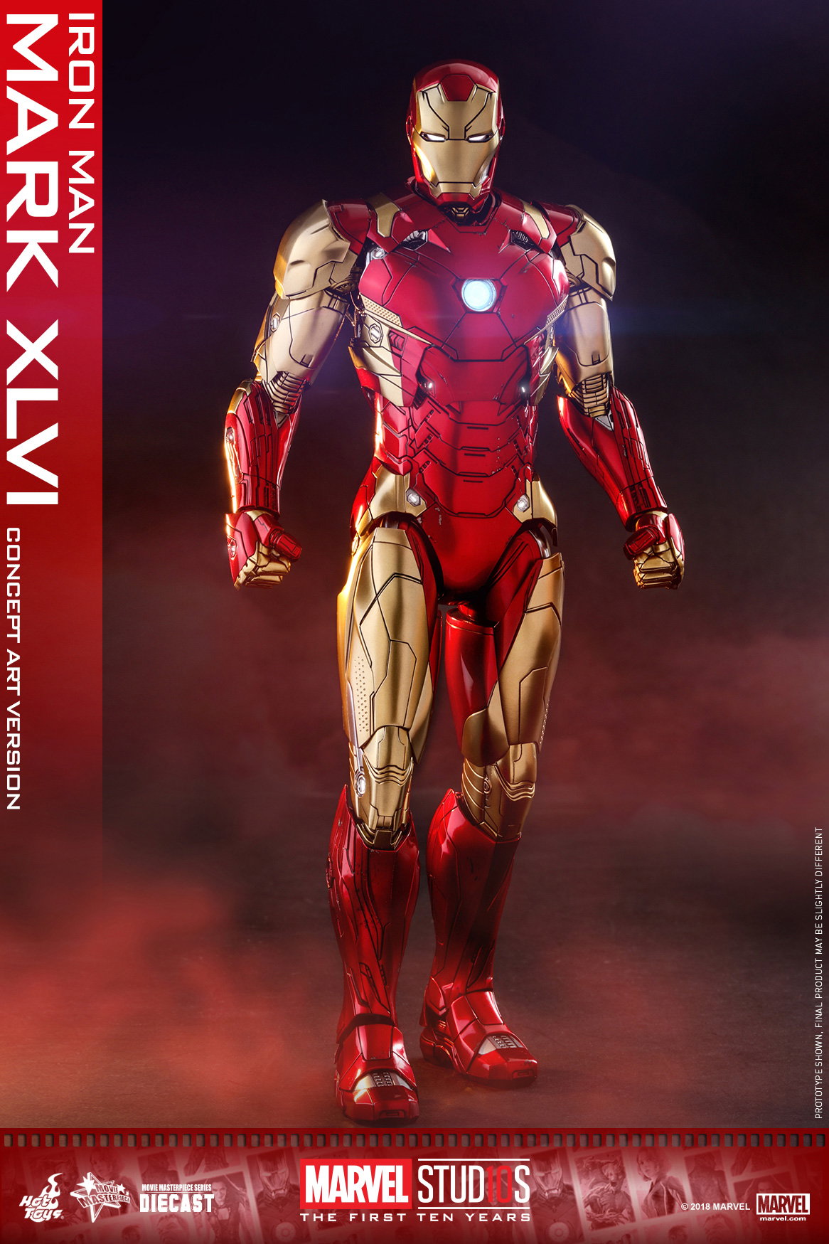 Marvel Studios: The First Ten Years - Iron Man Mark 46 (Concept Art Version) image 2