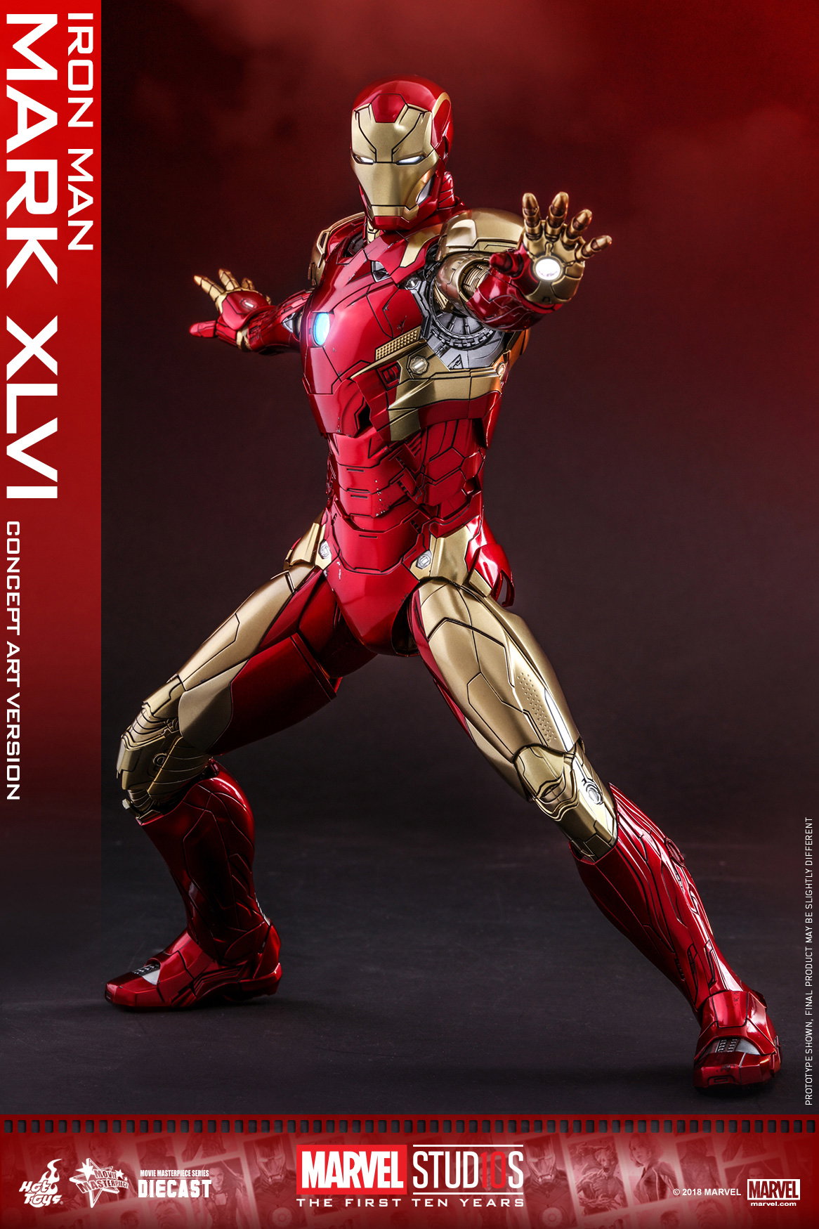 Marvel Studios: The First Ten Years - Iron Man Mark 46 (Concept Art Version) image 4