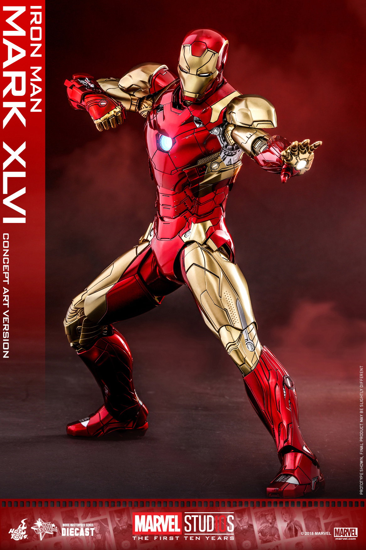 Marvel Studios: The First Ten Years - Iron Man Mark 46 (Concept Art Version) image 5