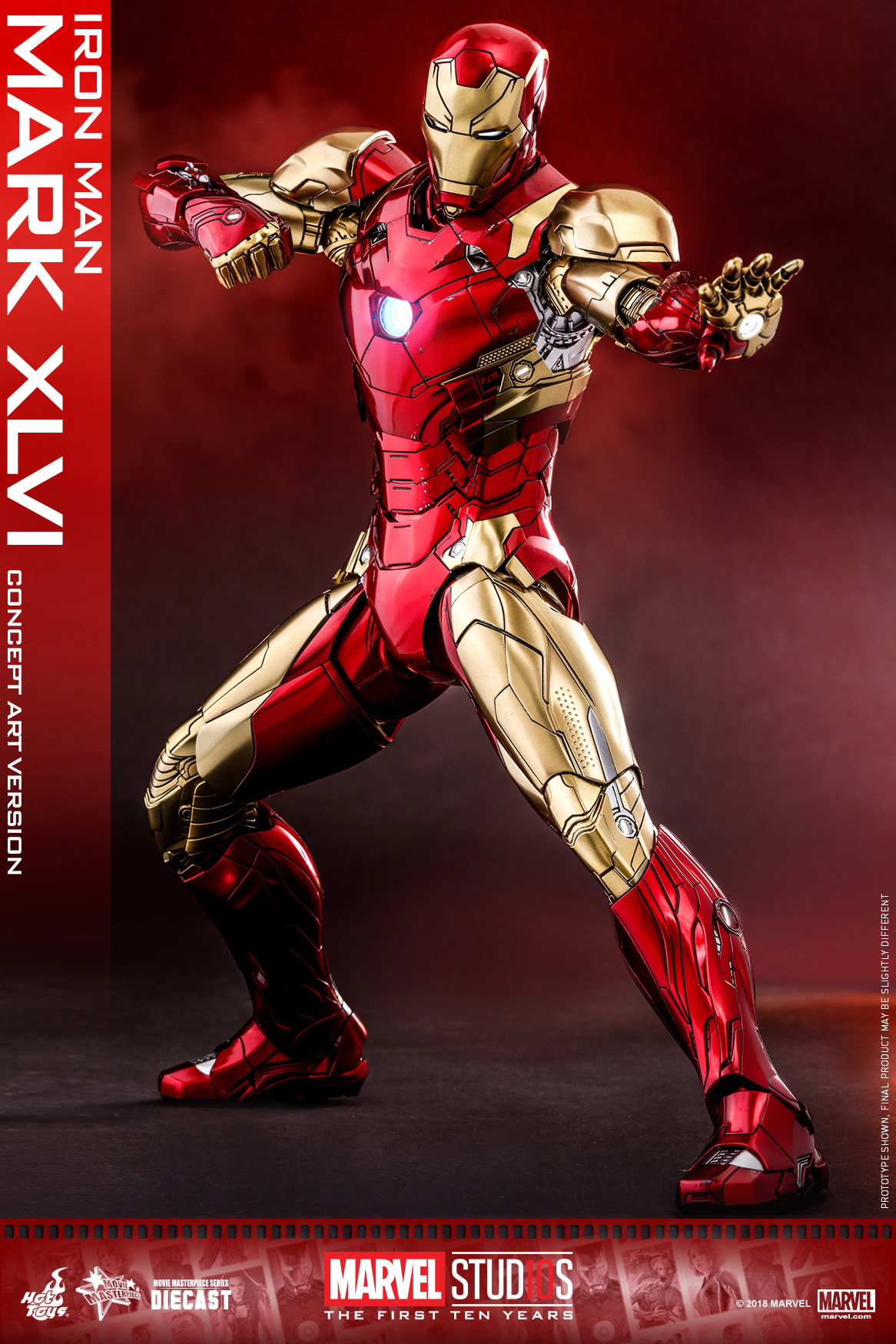 Marvel Studios: The First Ten Years - Iron Man Mark 46 (Concept Art Version) image 6