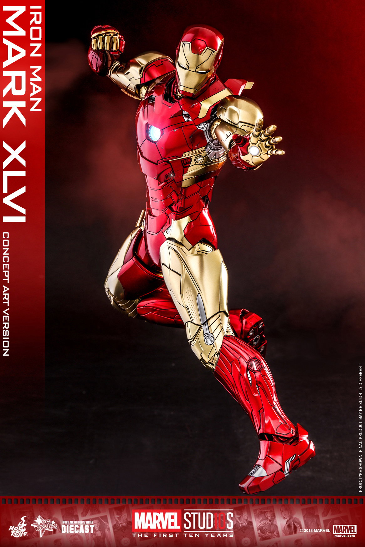 Marvel Studios: The First Ten Years - Iron Man Mark 46 (Concept Art Version) image 7