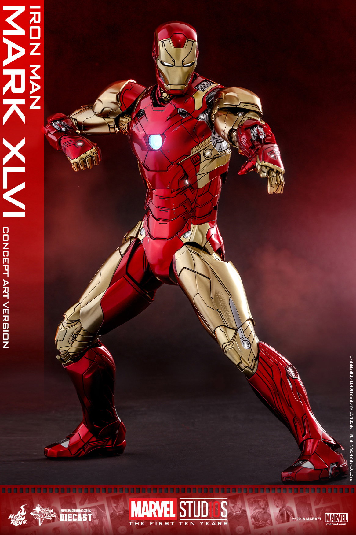 Marvel Studios: The First Ten Years - Iron Man Mark 46 (Concept Art Version) image 8