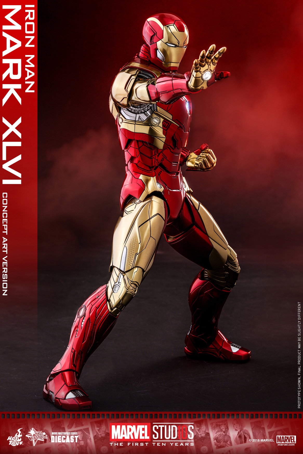 Marvel Studios: The First Ten Years - Iron Man Mark 46 (Concept Art Version) image 9