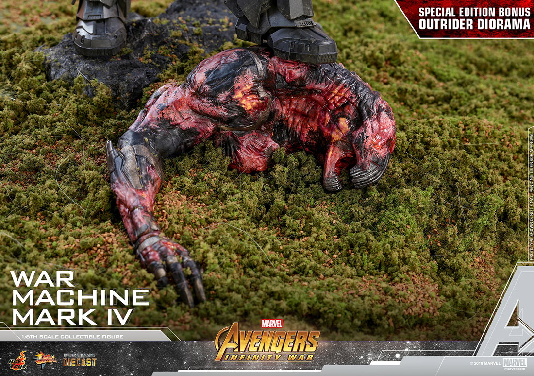 Avengers: Infinity War - War Machine Mark 4 [With Bonus Accessory] image 2