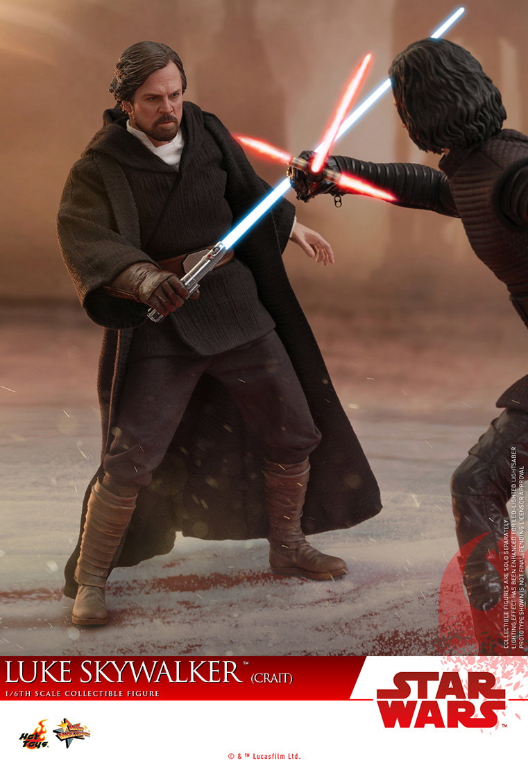 Star Wars The Last Jedi - Luke Skywalker (Crait Version) image 8
