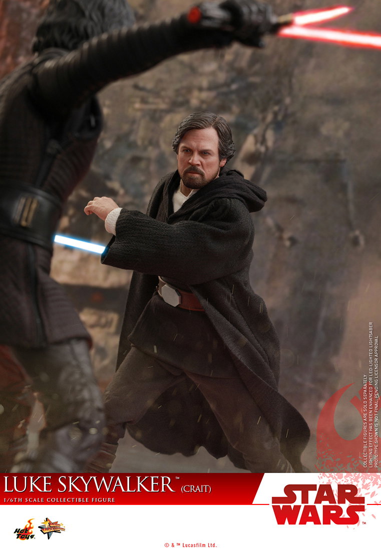 Star Wars The Last Jedi - Luke Skywalker (Crait Version) image 9
