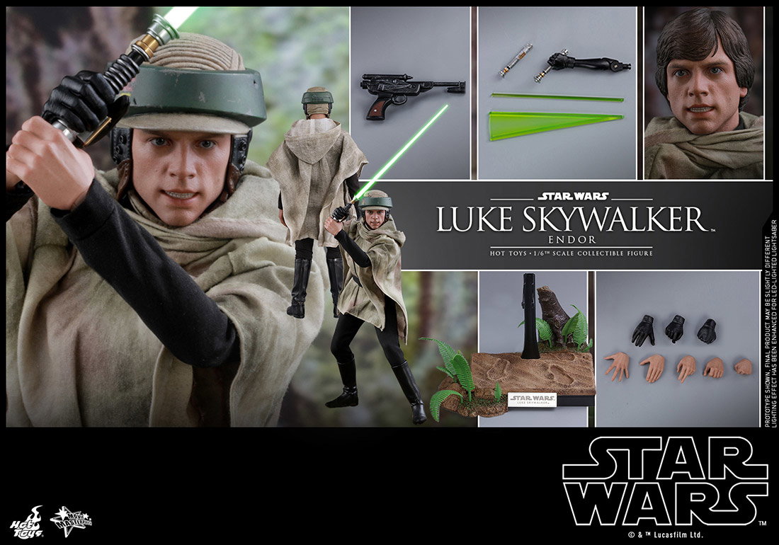 Star Wars / Episode VI Return Of The Jedi - Luke Skywalker (Endor Version) image 10