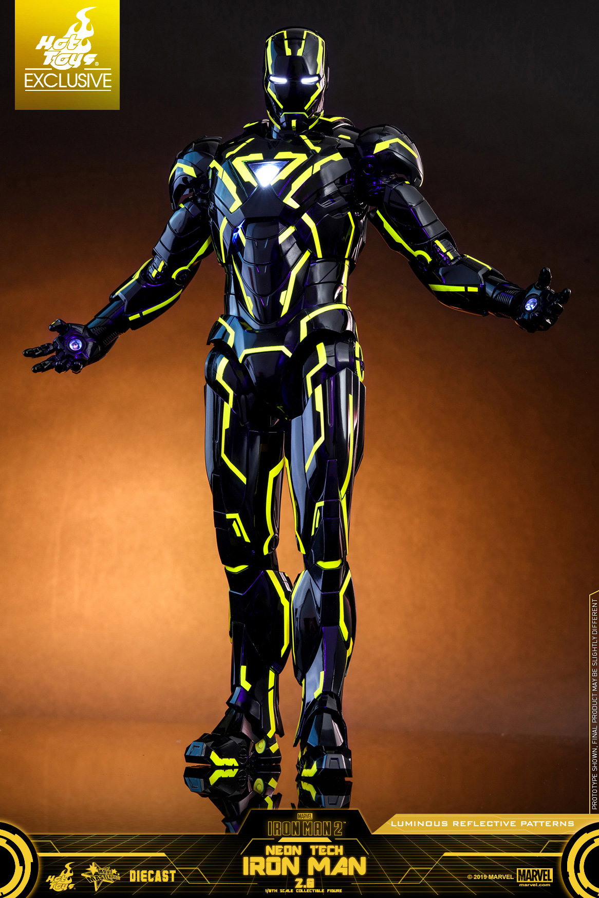 Iron Man 2 - Mark 6 (Neon Tech / Yellow Version) image 2