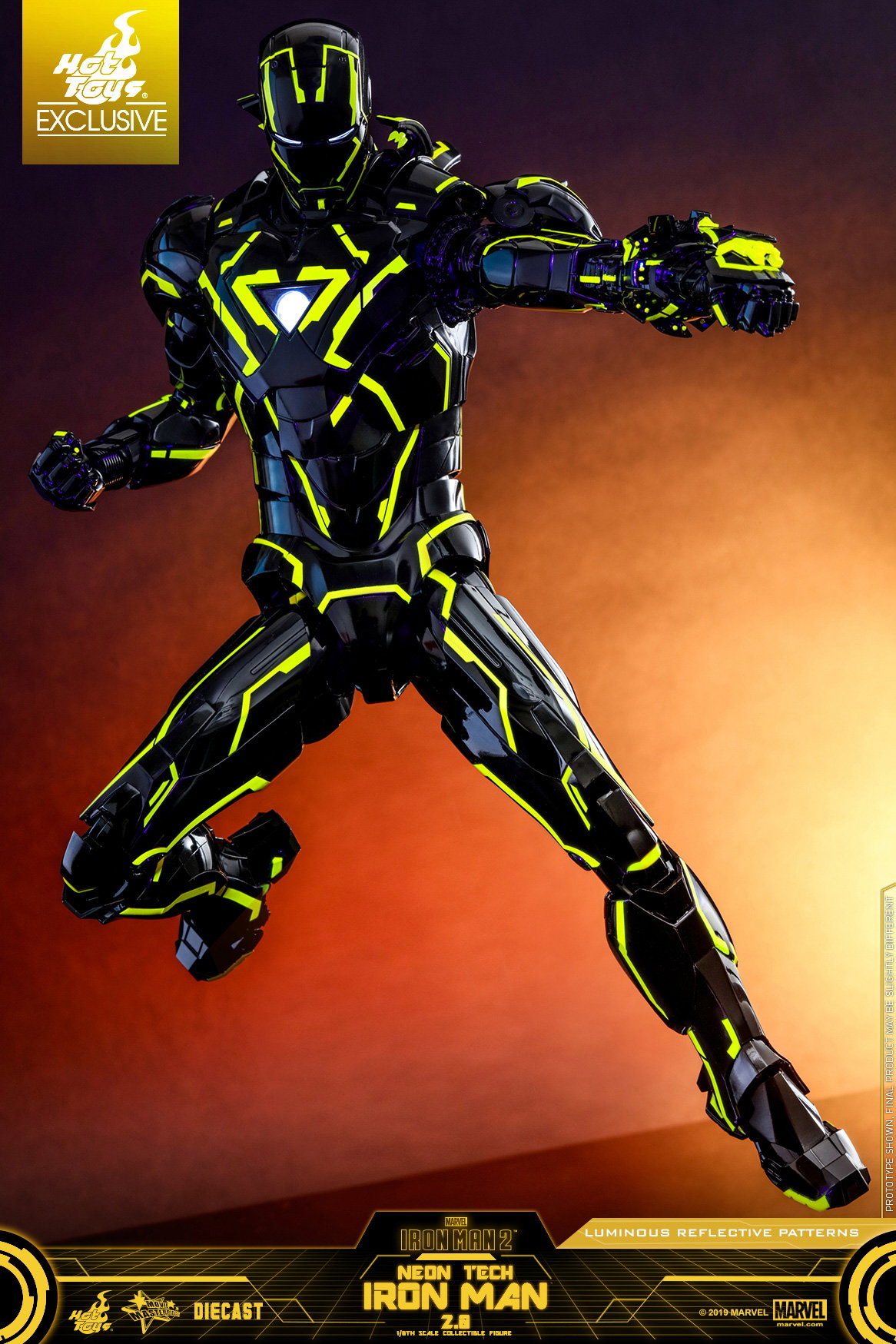 Iron Man 2 - Mark 6 (Neon Tech / Yellow Version) image 3