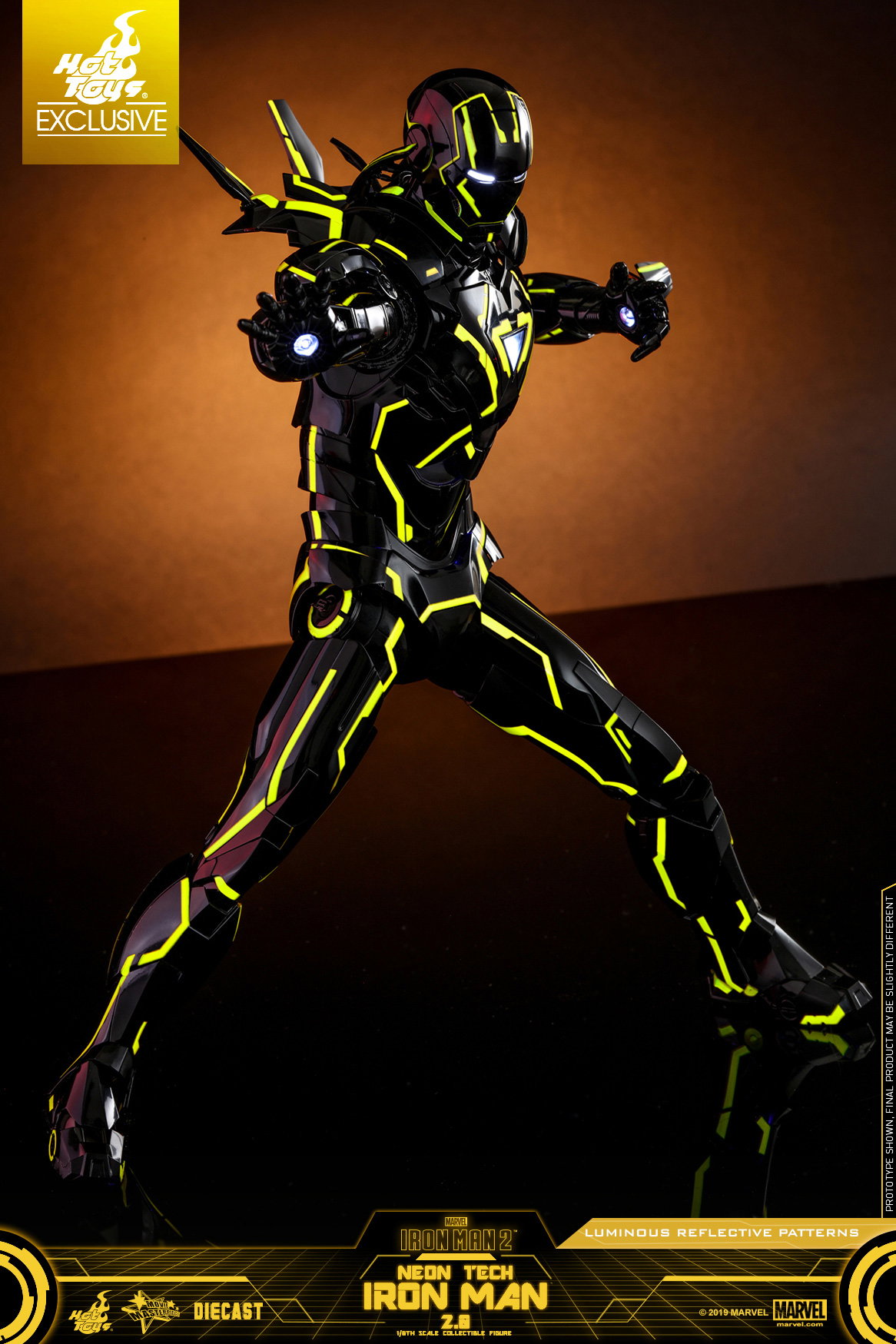Iron Man 2 - Mark 6 (Neon Tech / Yellow Version) image 4