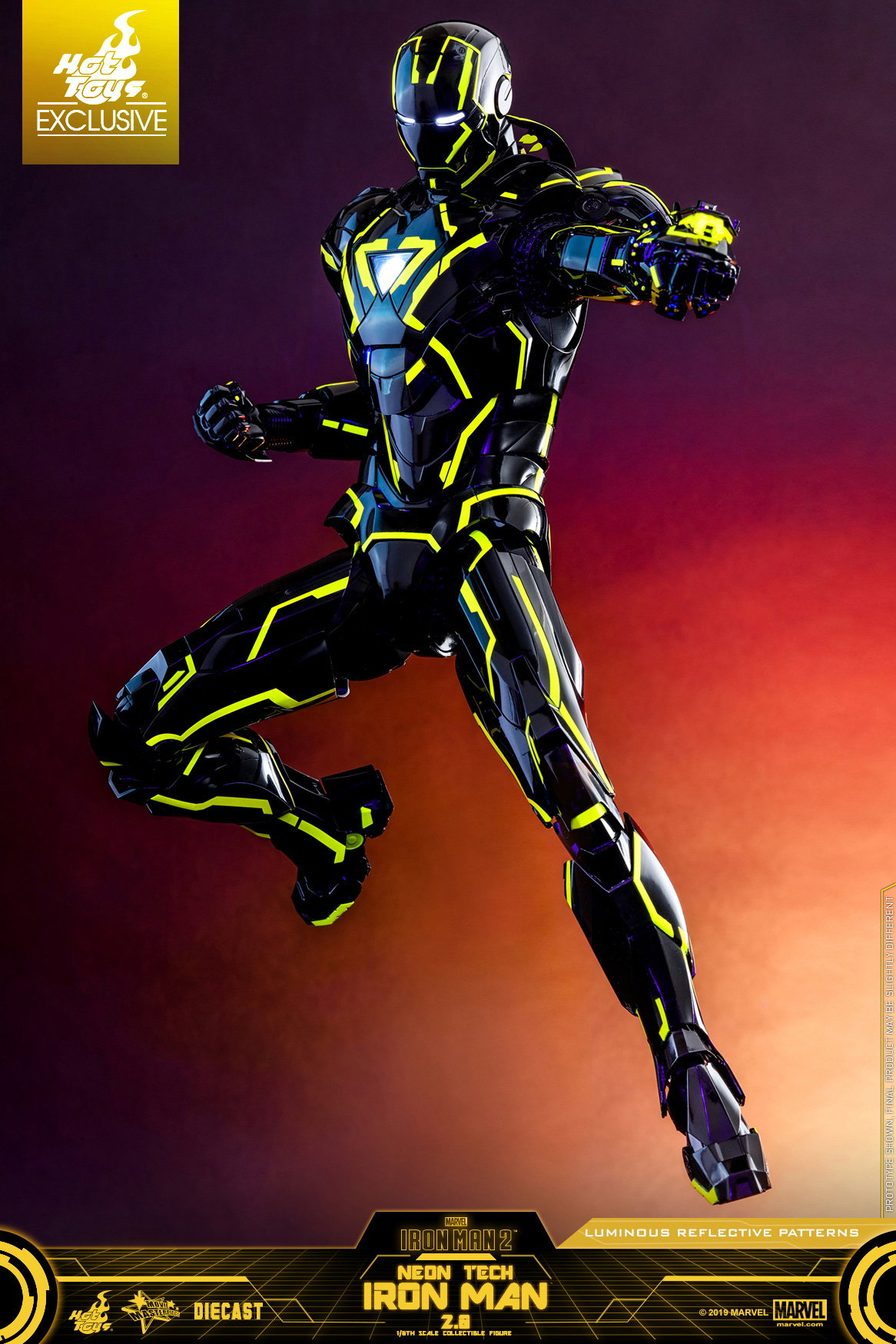 Iron Man 2 - Mark 6 (Neon Tech / Yellow Version) image 5