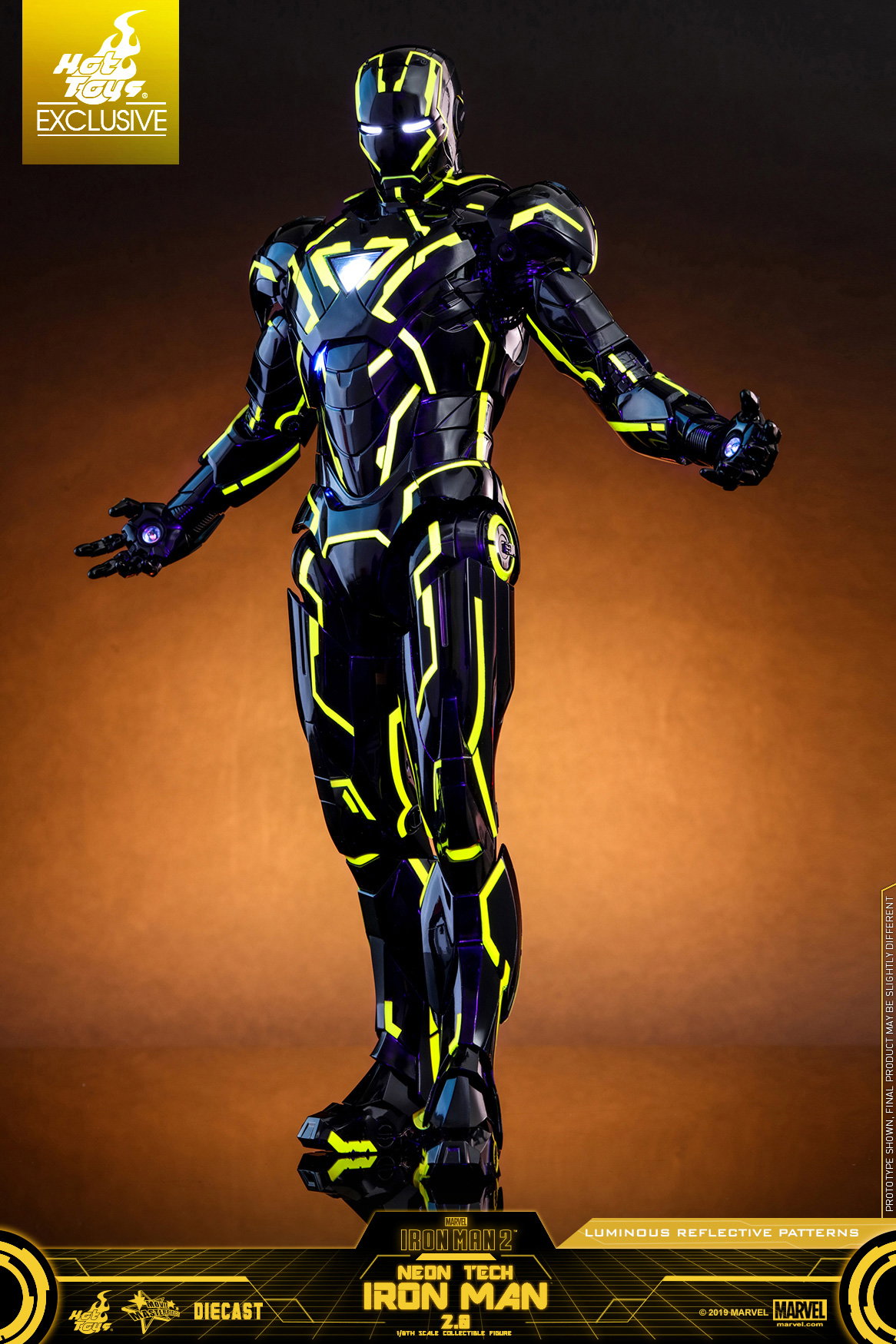 Iron Man 2 - Mark 6 (Neon Tech / Yellow Version) image 6