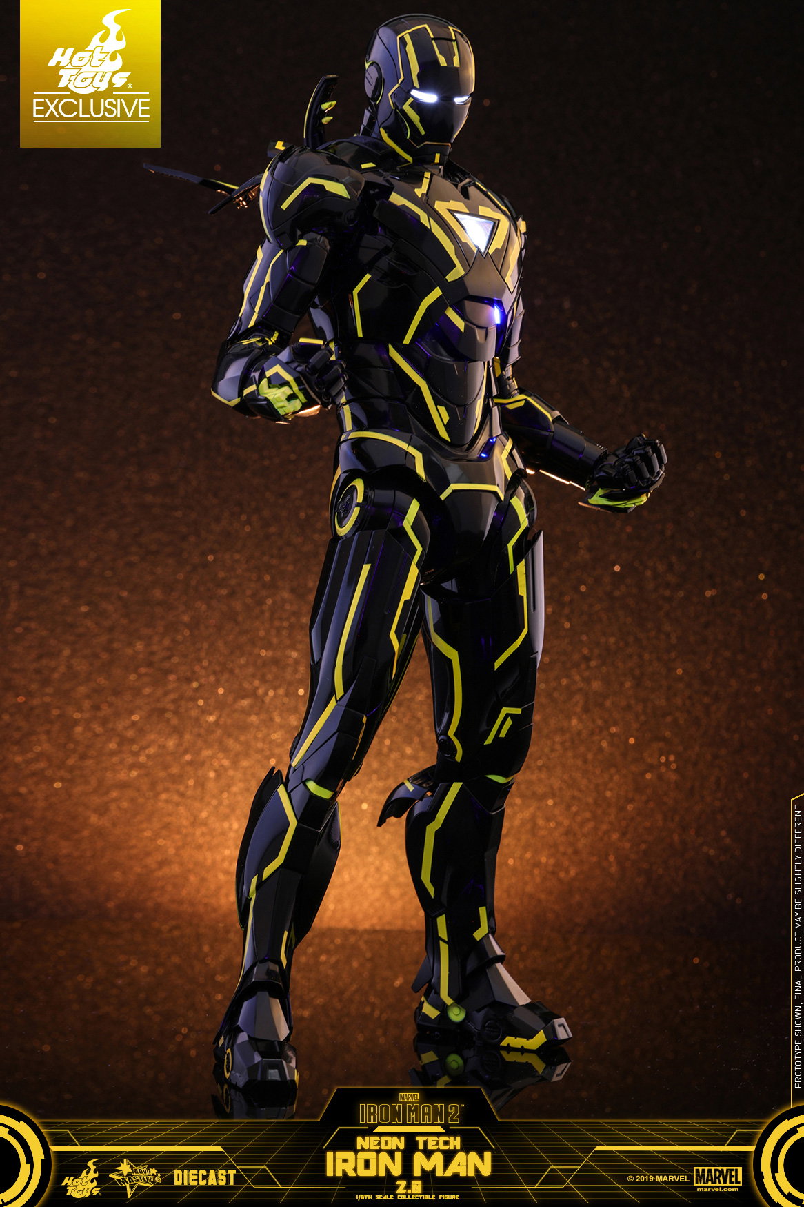 Iron Man 2 - Mark 6 (Neon Tech / Yellow Version) image 7