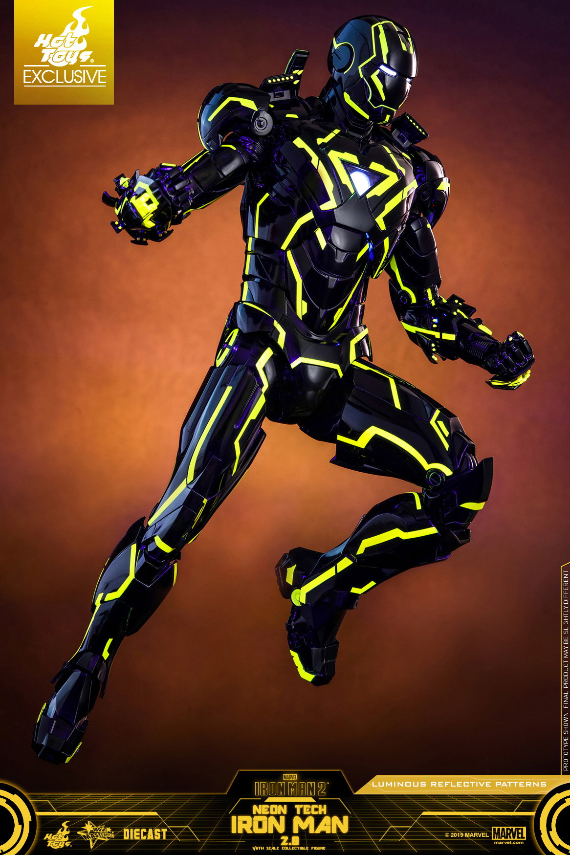 Iron Man 2 - Mark 6 (Neon Tech / Yellow Version) image 8